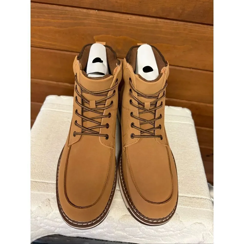 CLUB ROOM Felix Wheat Faux Suede Sz 10.5 NIB